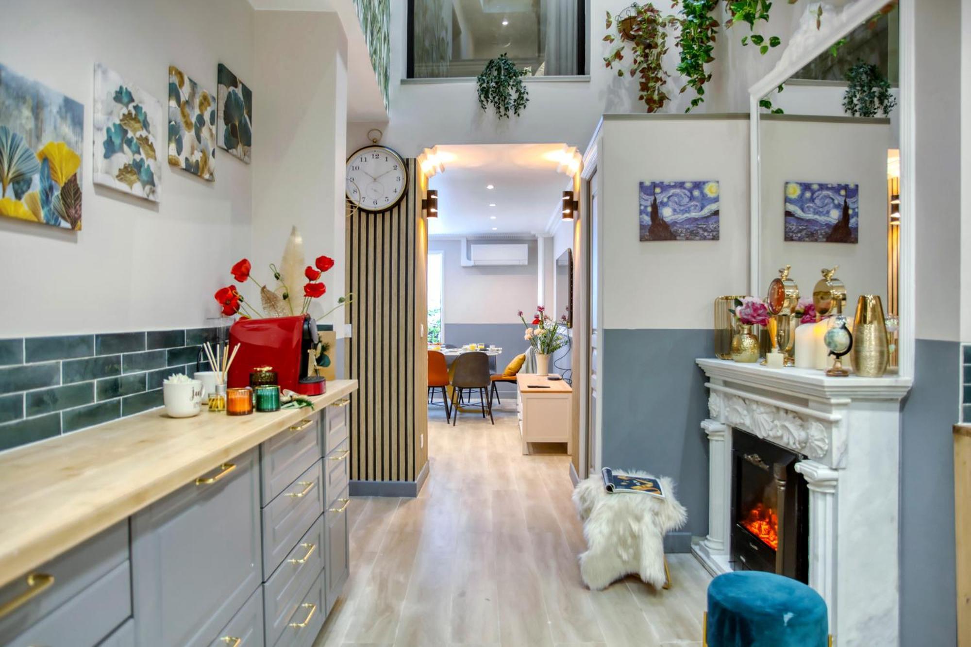 Elegant Triplex In Paris - Ideal For 10 - Aircon Exteriér fotografie