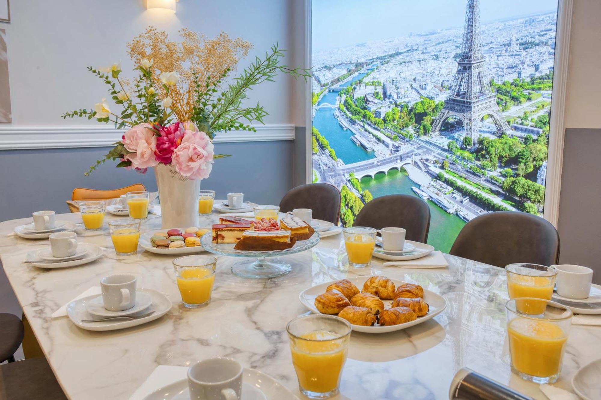 Elegant Triplex In Paris - Ideal For 10 - Aircon Exteriér fotografie